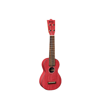西安馬丁吉他專賣店分享馬丁0X Uke Bamboo - Red吉他產品配置及價格