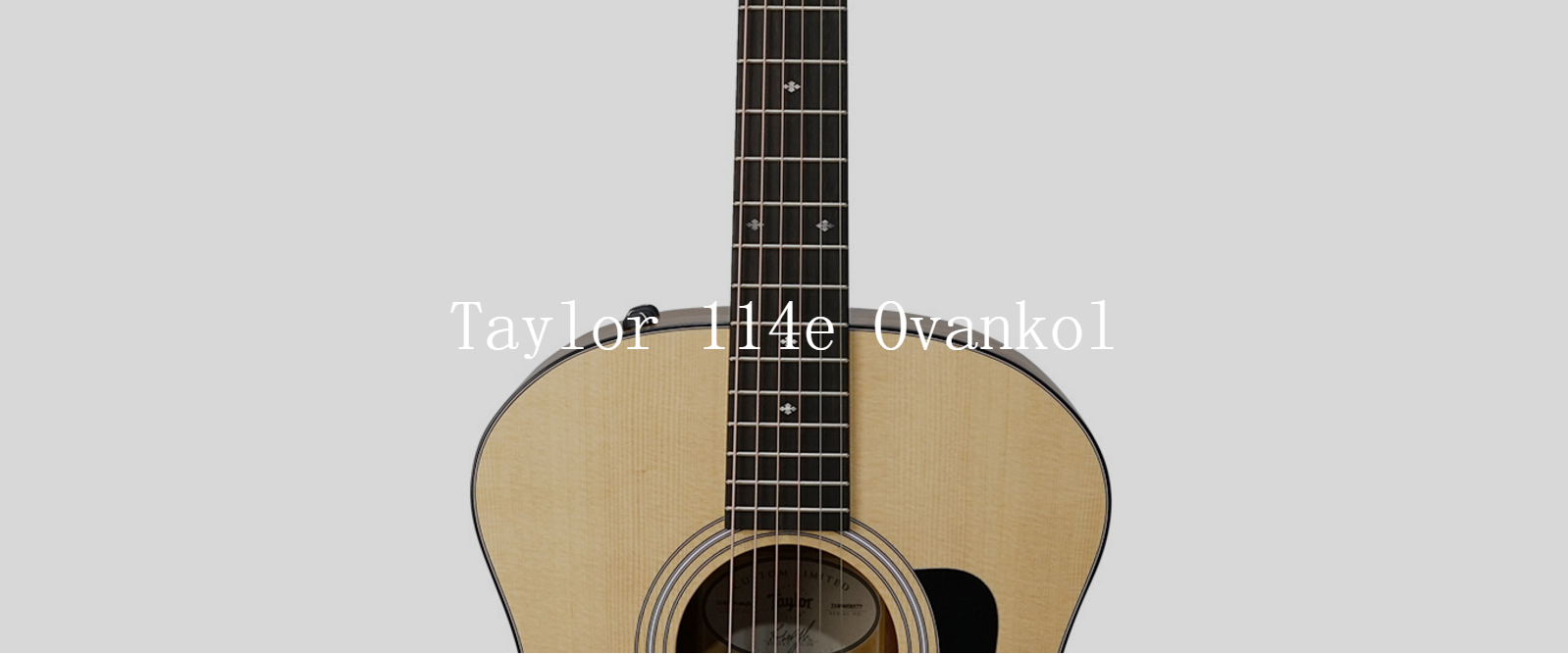 西安泰勒吉他專賣店分享泰勒114e Ovankol吉他產(chǎn)品解析及價(jià)格