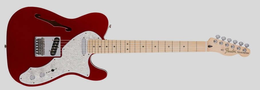 西安芬達(dá)Fender電吉他專賣(mài)店分享芬達(dá)DELUXE TELE® THINLINE0147602309